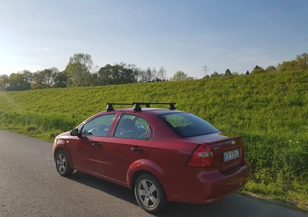 Chevrolet Aveo cena 9990 przebieg: 232050, rok produkcji 2008 z Kraków małe 11